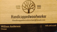 Handicapped Woodworker 
